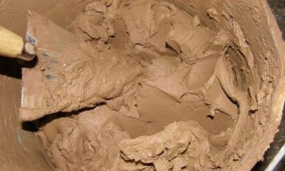 Приготовление глиняного и цементного раствора для кладки печи