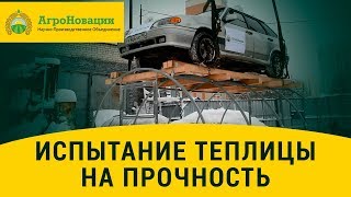 Теплица из поликарбоната