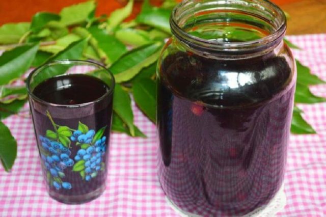 Как сварить компот из красной черемухи