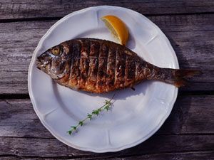 Дорадо на гриле рецепт с фото