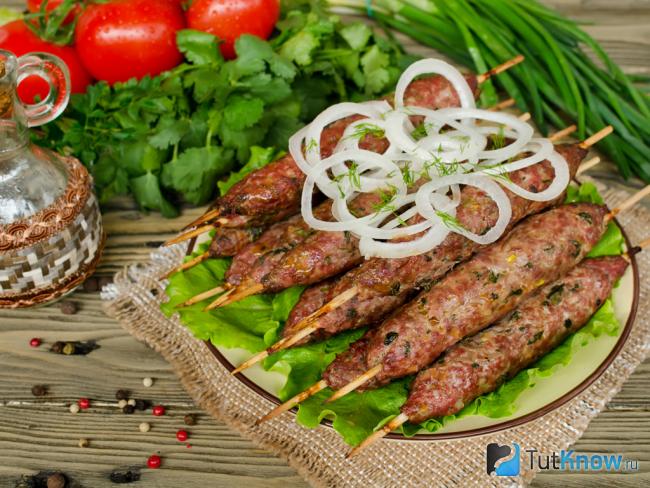 Люляки баб на мангале рецепт