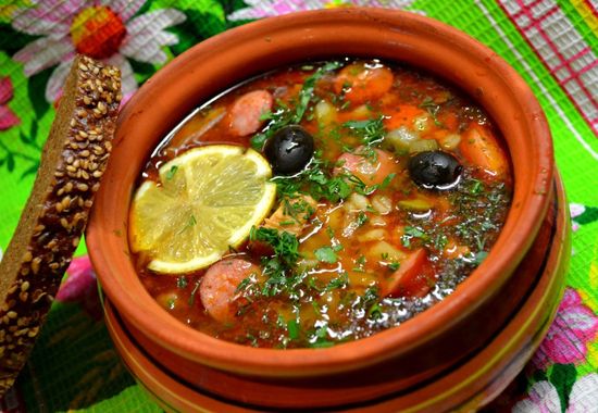 Рецепты солянки сборной