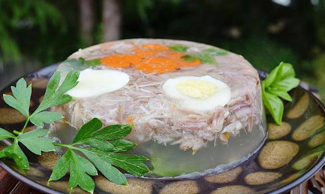Заливное из индейки рецепт