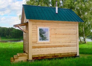 Русская баня своими руками для дачи